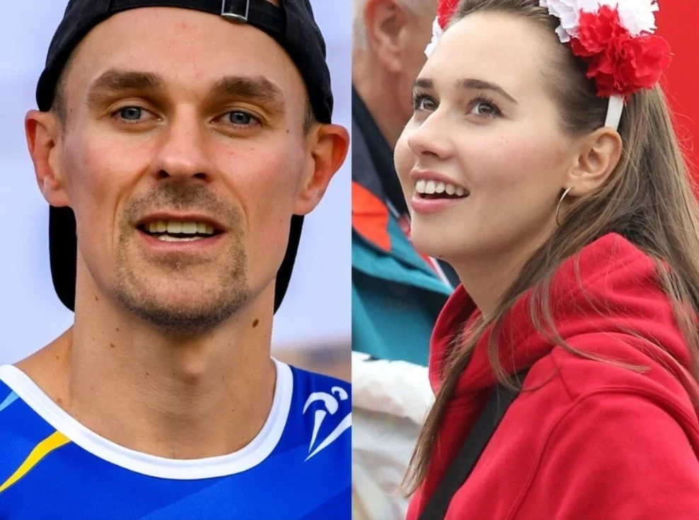 Piotr Żyła i Marcelina Ziętek