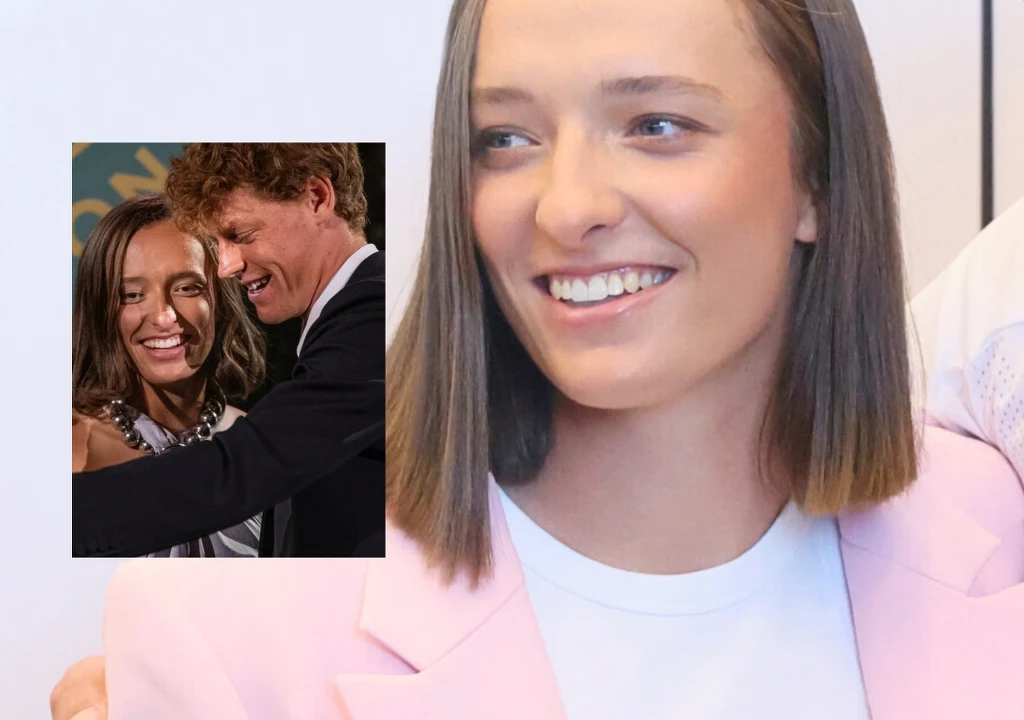 Iga Świątek zatańczyła z Jannikiem Sinnerem