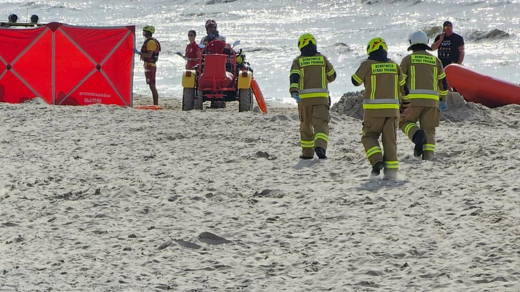 Tragedia w Międzyzdrojach. Utonął turysta z Niemiec Tragedia w Międzyzdrojach. Utonął turysta z Niemiec
