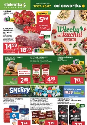 Gazetka promocyjna Stokrotka Supermarket, ważna od 17.07.2025 do 23.07.2025.