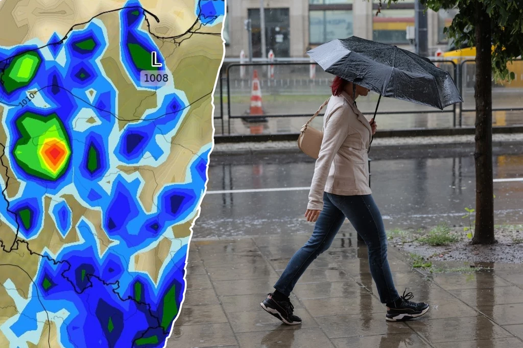 Pogoda w czwartek będzie deszczowa w całym kraju, a miejscami na północy i południu również burzowa. Wysoko w Tatrach może nawet popadać deszcz ze śniegiem Pogoda w czwartek będzie deszczowa w całym kraju, a miejscami na północy i południu również burzowa. Wysoko w Tatrach może nawet popadać deszcz ze śniegiem