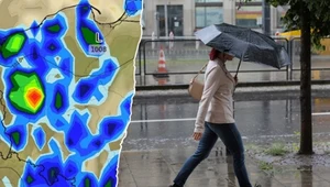Pogoda w czwartek będzie deszczowa w całym kraju, a miejscami na północy i południu również burzowa. Wysoko w Tatrach może nawet popadać deszcz ze śniegiem