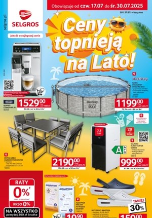 Gazetka promocyjna Selgros Cash&Carry, ważna od 17.07.2025 do 30.07.2025.