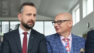 Wicepremier Władysław Kosiniak-Kamysz oraz Michał Kamiński