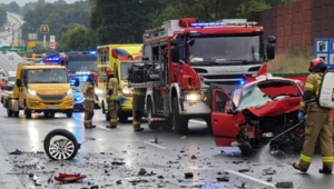 Zawracał w korytarzu życia. Tragedia w okolicy Bielska-Białej