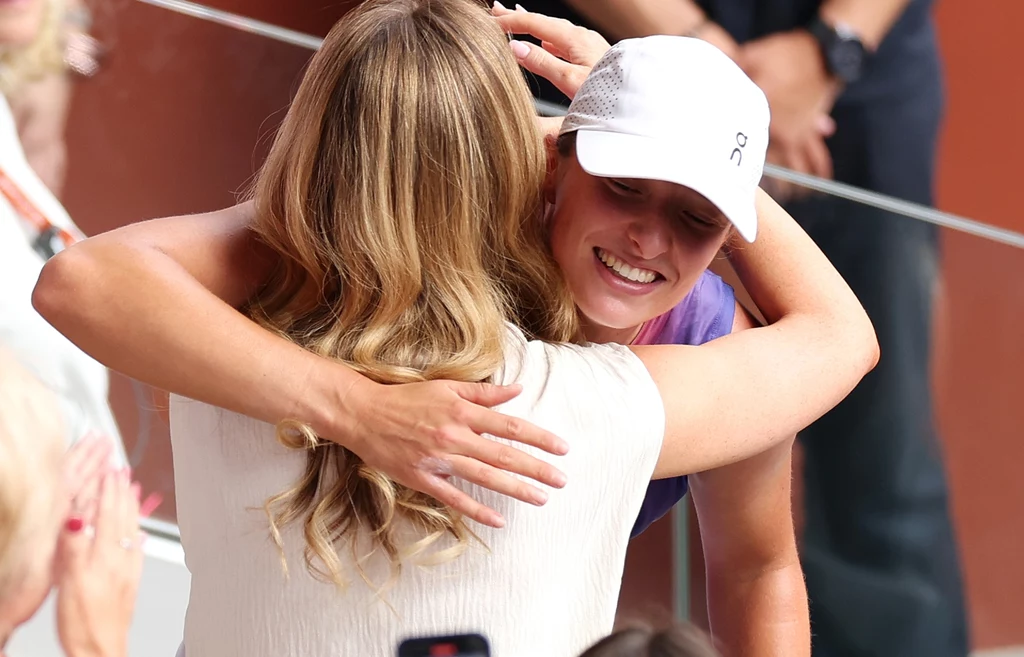 Iga Świątek i Alina Sikora, Roland Garros 2024 Iga Świątek i Alina Sikora, Roland Garros 2024