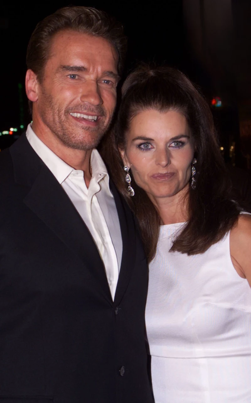 Arnold Schwarzenegger i Maria Shriver w 1999 roku