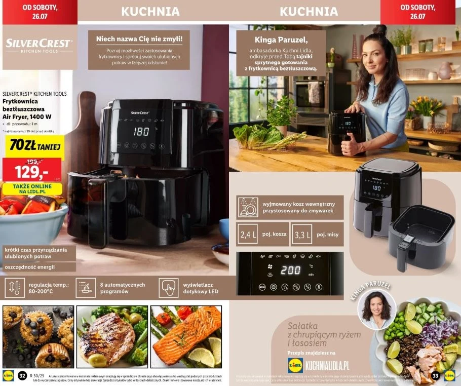 Lidl oferuje promocję na frytkownicę! Lidl oferuje promocję na frytkownicę!