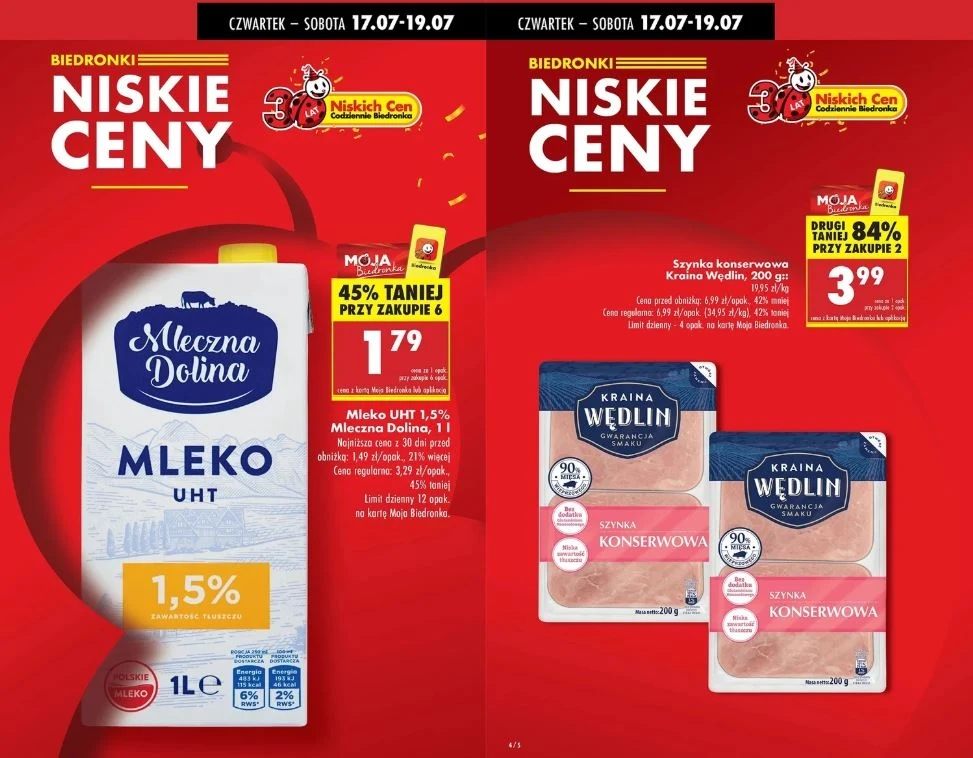 Biedronka oferuje nowe promocje!