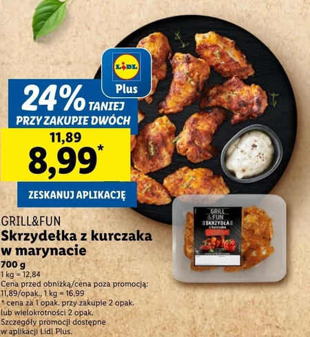 Skrzydełka z kurczaka Grill&Fun
