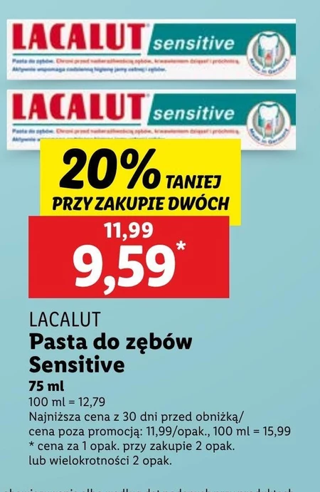 Pasta do zębów Lacalut