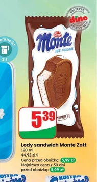 Морозиво Monte