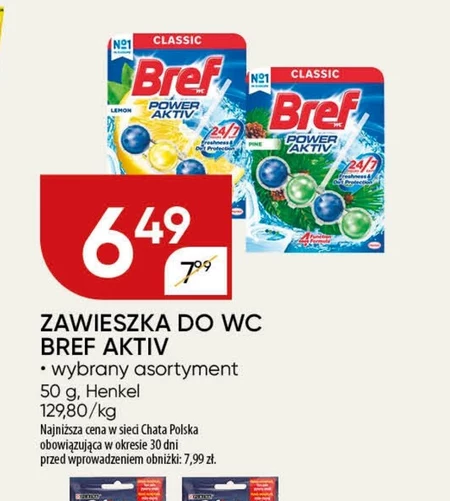 Zawieszka do wc Bref