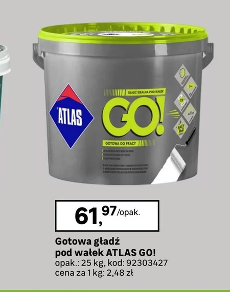 Gładź gipsowa Atlas