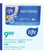 Туалетний папір Life