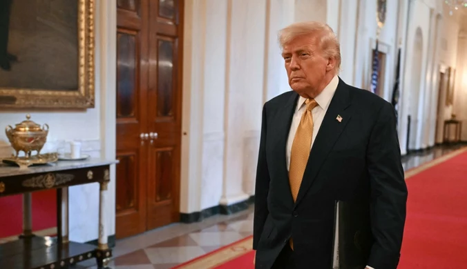Prezydent USA Donald Trump w Białym Domu