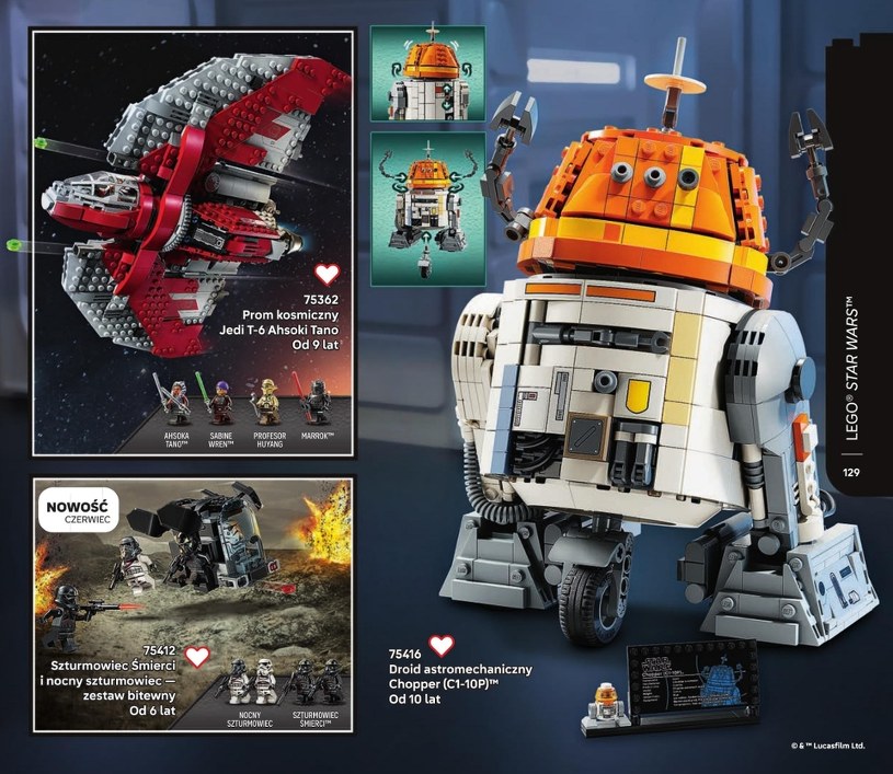 Gazetka: LEGO inspiracje 2025 - strona 129