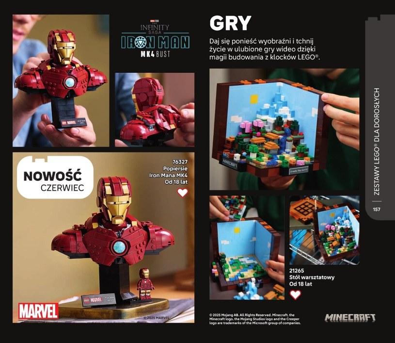 Gazetka: LEGO inspiracje 2025 - strona 157