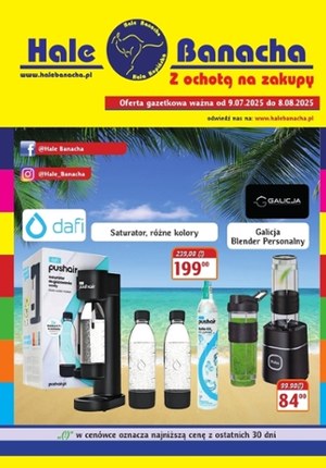Gazetka promocyjna Hala Banacha, ważna od 09.07.2025 do 08.08.2025.
