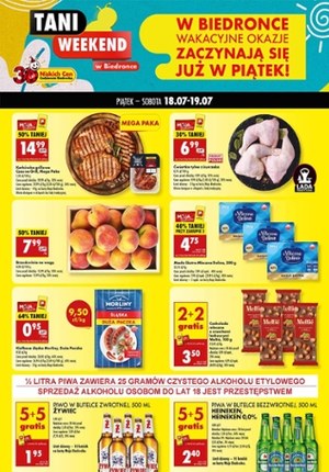 Gazetka promocyjna Biedronka, ważna od 18.07.2025 do 19.07.2025.