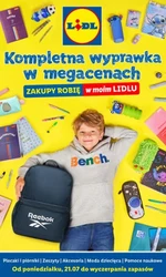 Kompletna wyprawka w megacenach! - Lidl