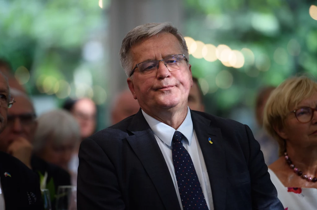 Były prezydent Bronisław Komorowski Były prezydent Bronisław Komorowski