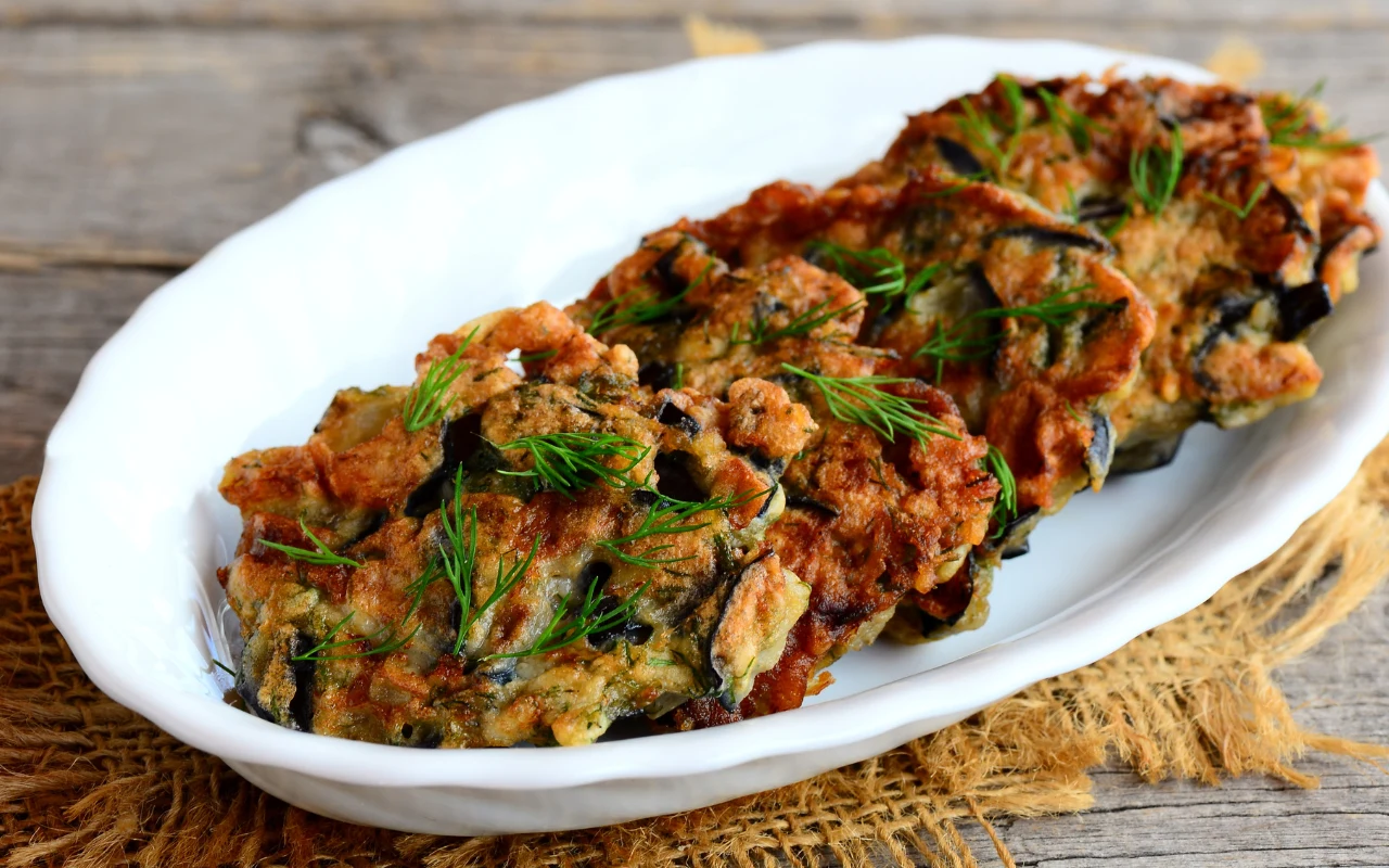 Obłędnie pyszne placki z bakłażana