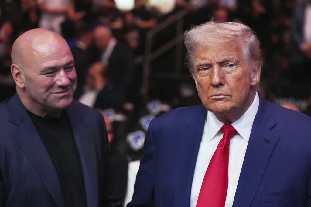 Dana White i Donald Trump przyjaźnią się od wielu lat Dana White i Donald Trump przyjaźnią się od wielu lat
