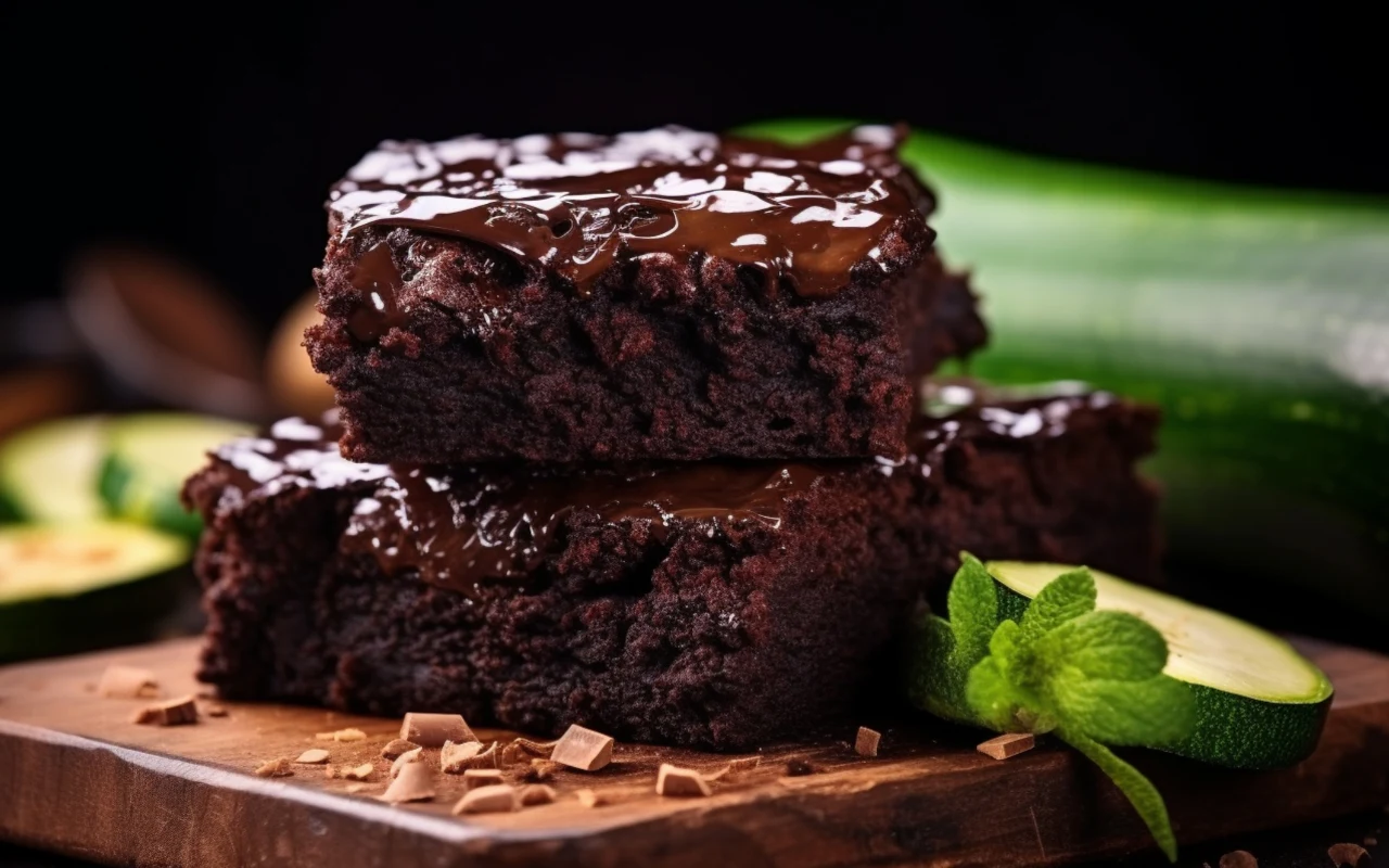 Wilgotne ciasto czekoladowe z cukinii