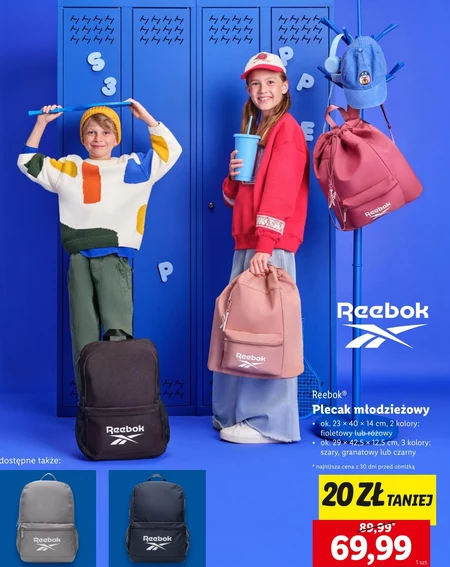 Plecak Reebok