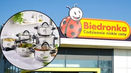 10-elementowy zestaw garnków od Magdy Gessler 190 zł taniej! Takiej promocji w Biedronce dawno nie było