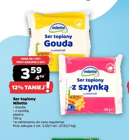 Ser topiony Miletto