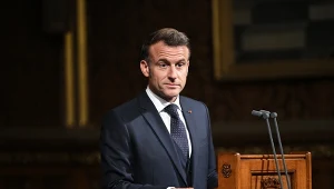 Prezydent Francji Emmanuel Macron
