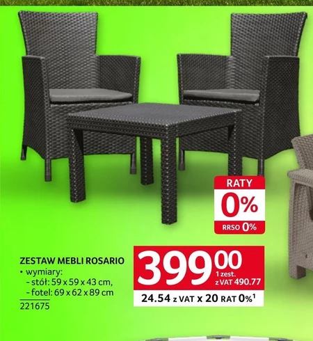 Zestaw mebli Rosario