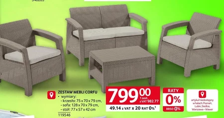 Zestaw mebli