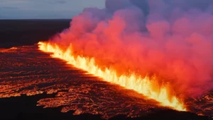 To nie wrota piekieł. To Islandia po erupcji wulkanu