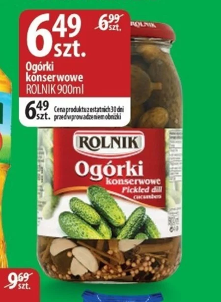 Ogórki konserwowe Rolnik