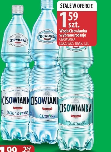 Негазована вода Cisowianka