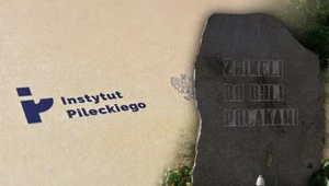 Kamień pamiątkowy w Gibach, miejscu pamięci poświęconemu ofiarom Obławy Augustowskiej