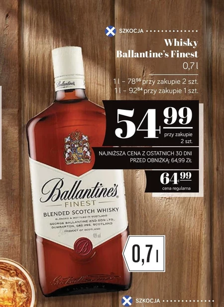 Whisky Ballantine's