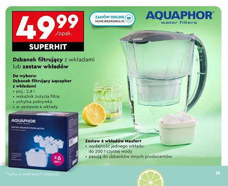 Dzbanek filtrujący Aquaphor