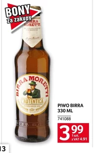 Piwo Birra Moretti