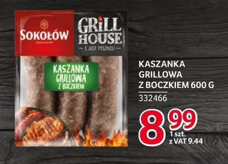 Kaszanka z boczkiem Grill House