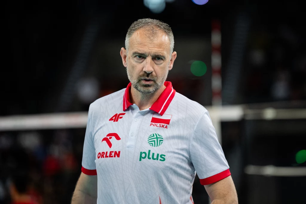 Trener reprezentacji Polski Nikola Grbić Trener reprezentacji Polski Nikola Grbić