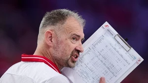 Nikola Grbić zachowuje spokój. Ale w takiej sytuacji jeszcze nie był
