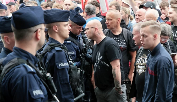 Policja podsumowała sobotnie antyimigranckie manifestacje zorganizowane przez Konfederację