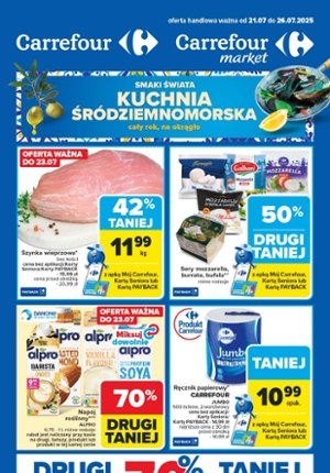 Gazetka promocyjna Carrefour, ważna od 21.07.2025 do 26.07.2025.