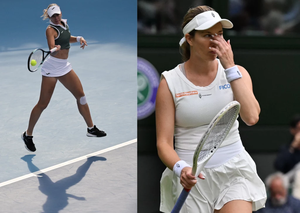 Magda Linette i Danielle Collins