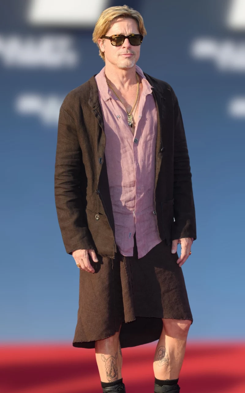 Brad Pitt w roku 2022