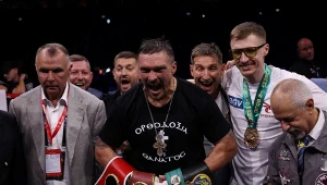 Usyk sprawdzi się w nowej dyscyplinie sportu. "Stanie do walki" z legendami